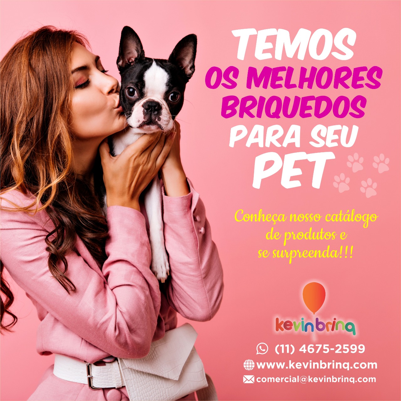 Temos os melhores brinquedos para seu pet